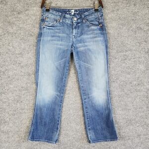 7 For All Mankind Jeans Womens Size 26 Bootcut Blue Made in USA